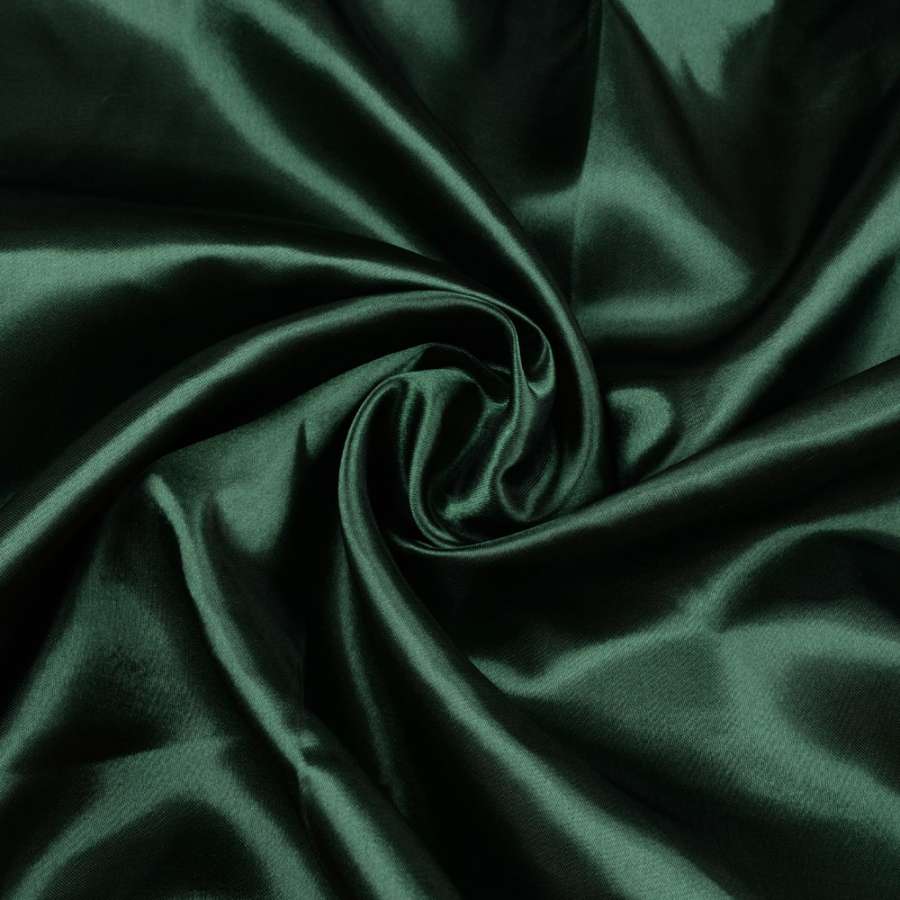 Атлас зеленый темный ш.150