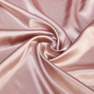 Атлас стрейч шамус розовый с коричневым оттенком, ш.150