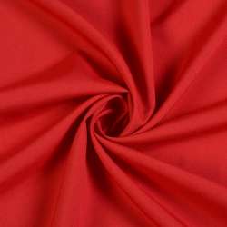 Тканина костюмна бістрейч полегшена темно-червона ш.150