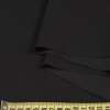Ткань костюмная бистрейч черная (изнанка твил) ш.150