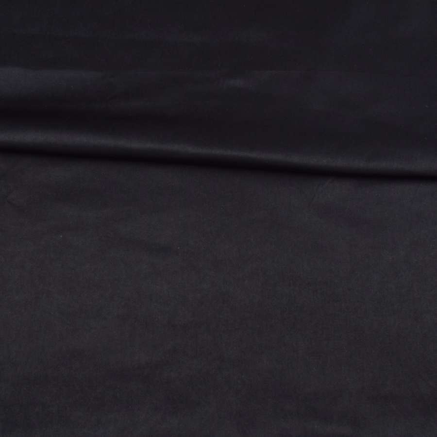 Вискоза с атласным отливом черная, ш.150