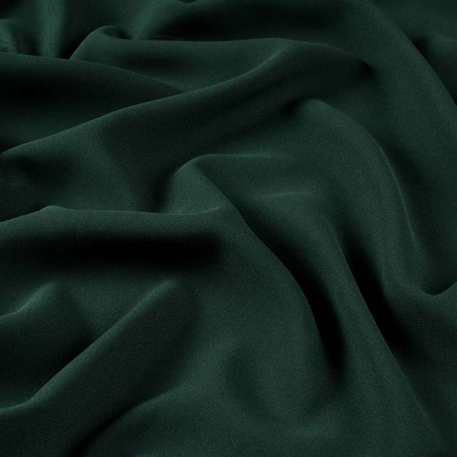 Бистрейч креп плательный зеленый темный, ш.150