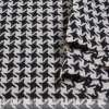 Твид в бело-черную гусиную лапку (10мм) ш.150