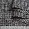 Твід-букле чорно-біле плетиво з вузликами ш.141