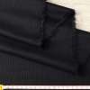 Ткань костюмная с вискозой черная в черную полоску, ш.150