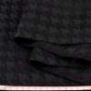 Жаккард чорний з шенілла гусяча лапка ш.150