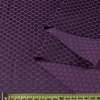 Жаккард стрейч бавовняний фіолетовий стільники ш.145