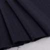 Ткань костюмная синяя темная в оливковые штрихи и полоски, ш.150