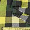 Шотландка желто-бело-зелено-черная, ш.145