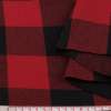 Шотландка червона в чорну клітинку ш.140