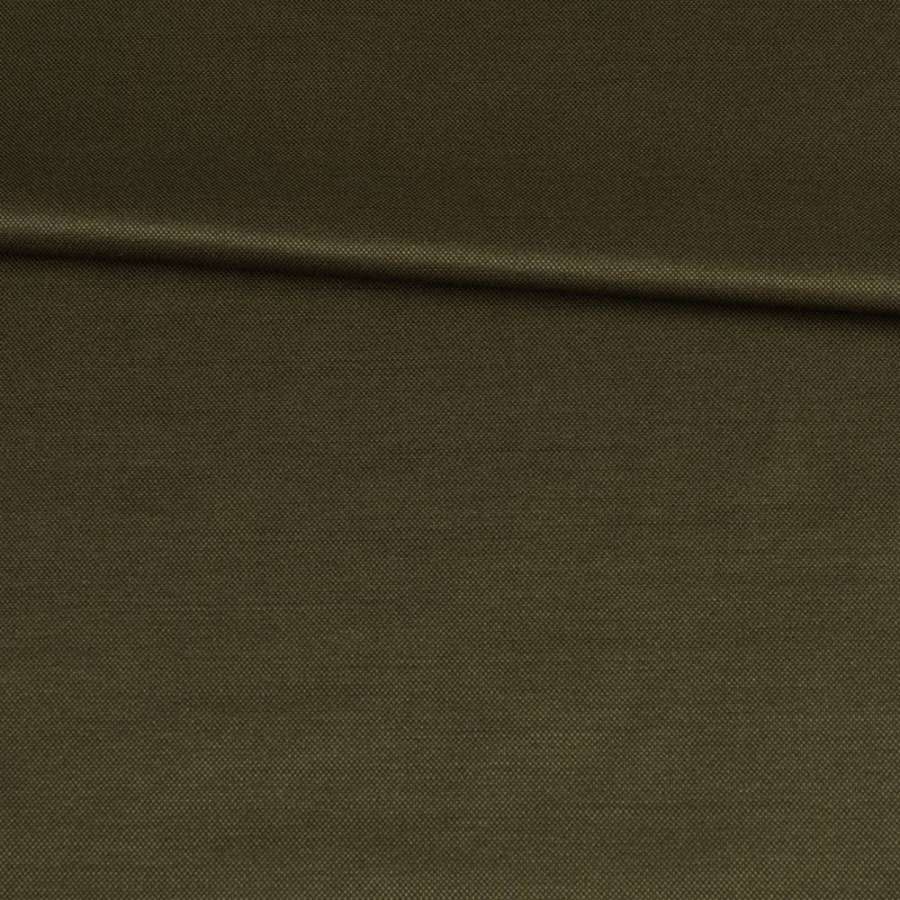 Коттон с отливом оливковый темный, ш.150