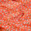 Купра диллон оранжево-красная с мелкими цветами ш.150