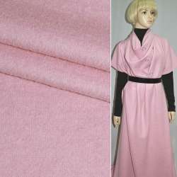 Лоден пальтовый розовый, ш.150