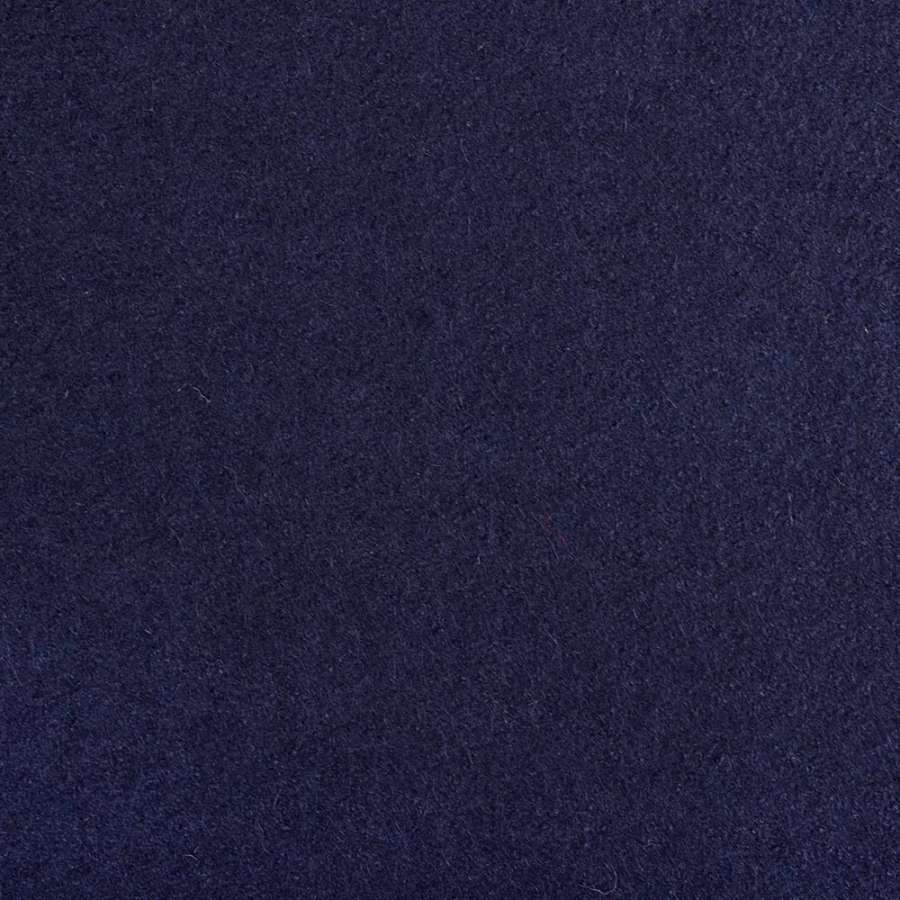 Лоден букле мелкое пальтово-костюмный синий темный, ш.150