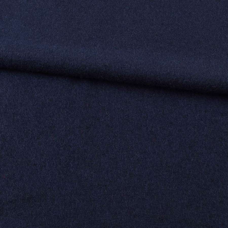 Лоден костюмный синий темный, ш.155