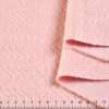 Пальтовая ткань с ворсом стриженым елочка зигзаг розовая, ш.150