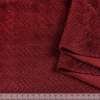 Пальтовая ткань с ворсом стриженым елочка зигзаг бордовая, ш.150