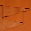 Пальтова тканина на трикотажній основі оранжево-руда, ш.160