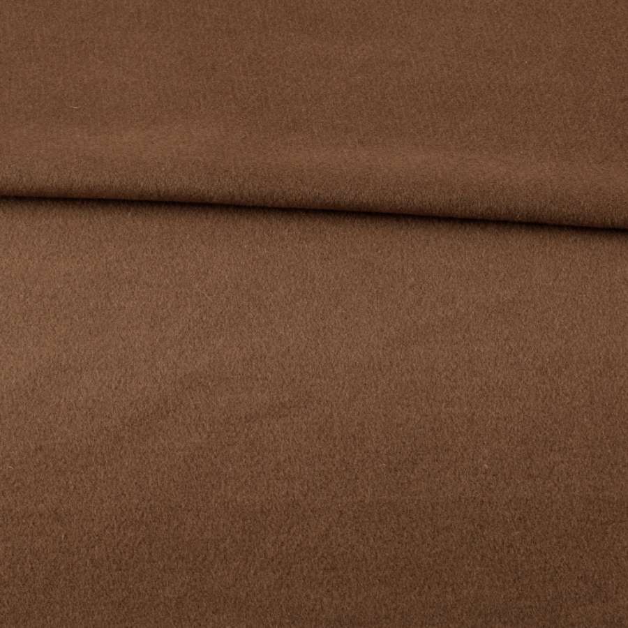 Кашемир пальтовый бежево-коричневый, ш.150