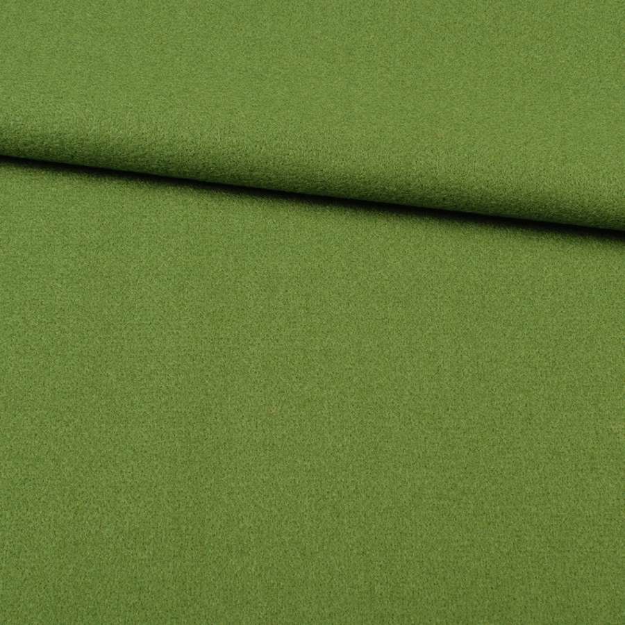 Лоден пальтовий зелений, ш.155