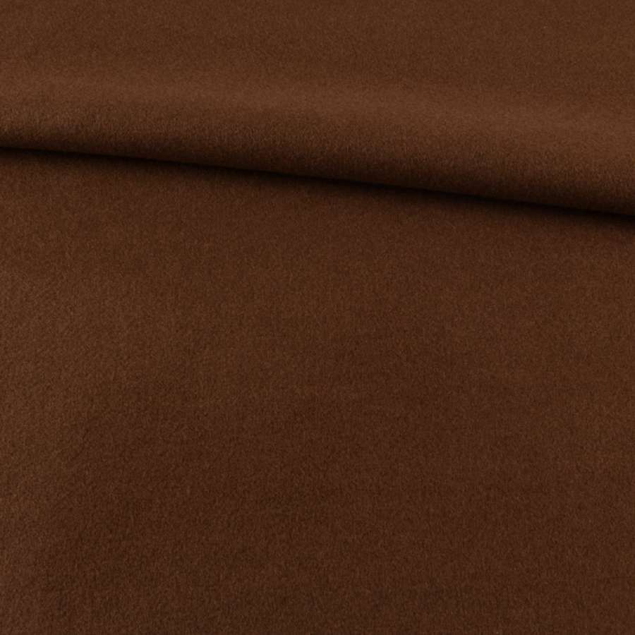 Лоден пальтовый коричневый (оттенок темнее), ш.155