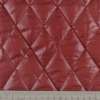 Ткань плащевая стеганая блестящая ромбы 4,5х4,5 см бордовая, ш.150