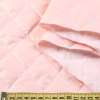 Тканина плащова стьобана ромби 7х5 см рожева, ш.150
