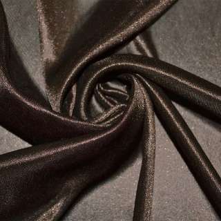Ткань подкладочная трикотажная коричневая ш.160