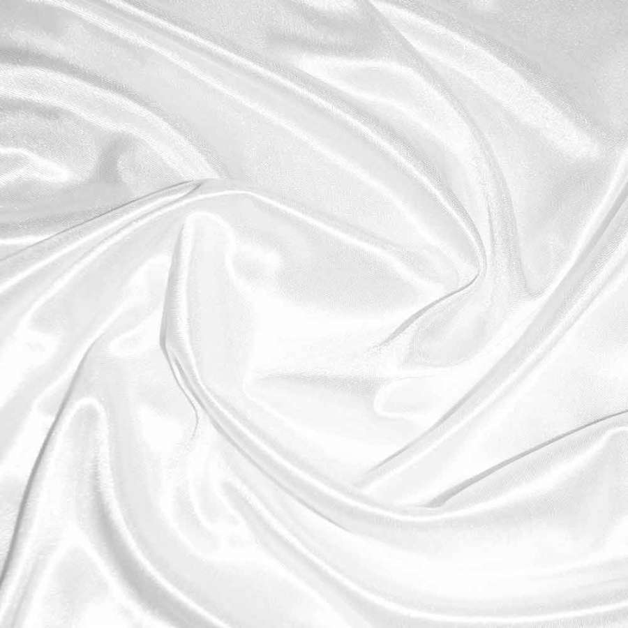 Тканина підкладкова трикотажна біла ш.150
