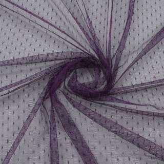 Сетка мушка мелкая фиолетовая темная, ш.150