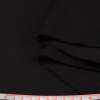 Трикотаж костюмный черный с начесом ш.157