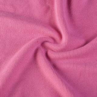 Резинка манжетная (рукав) розовая лиловая ш.116