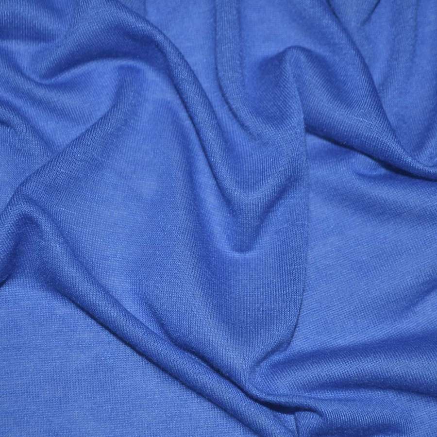 Трикотаж облегченный синий светлый ш.160