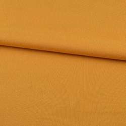 Трикотаж на флисе желто-оранжевый ш.190