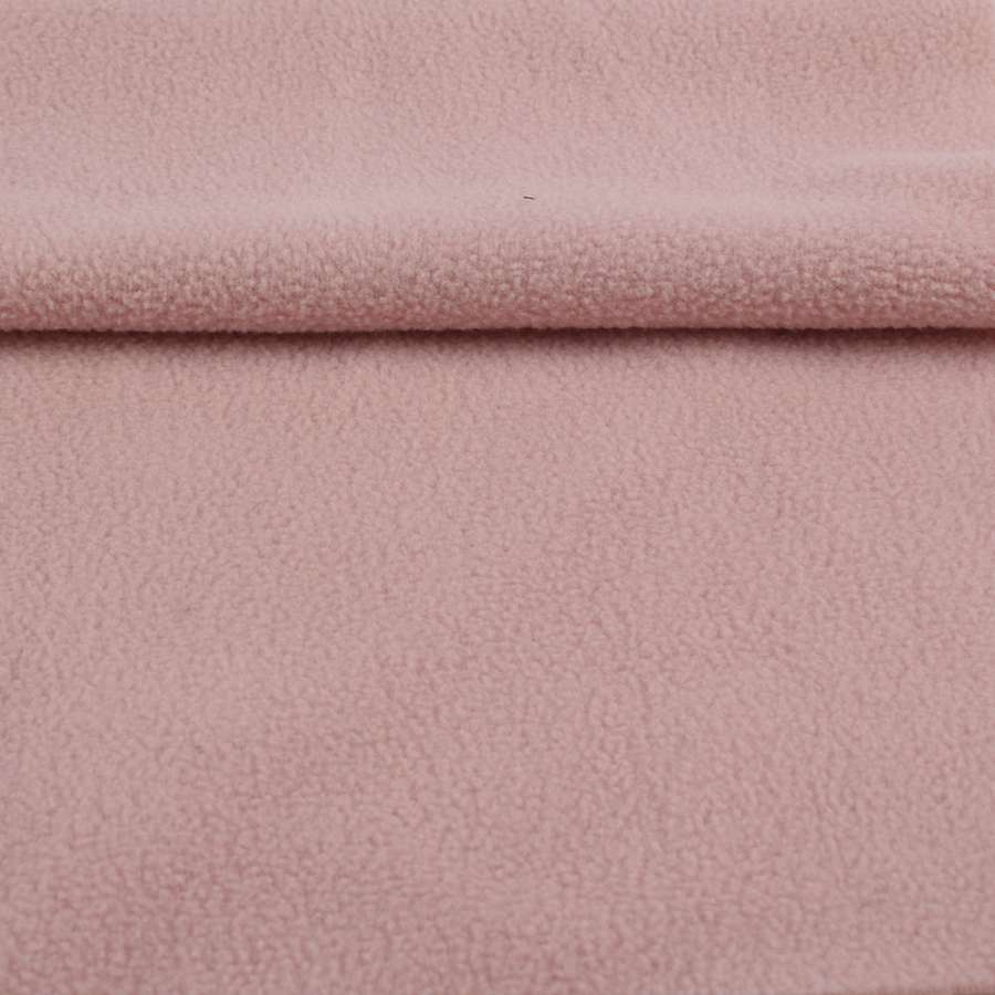 Фліс рожевий світлий пудровий ш.160