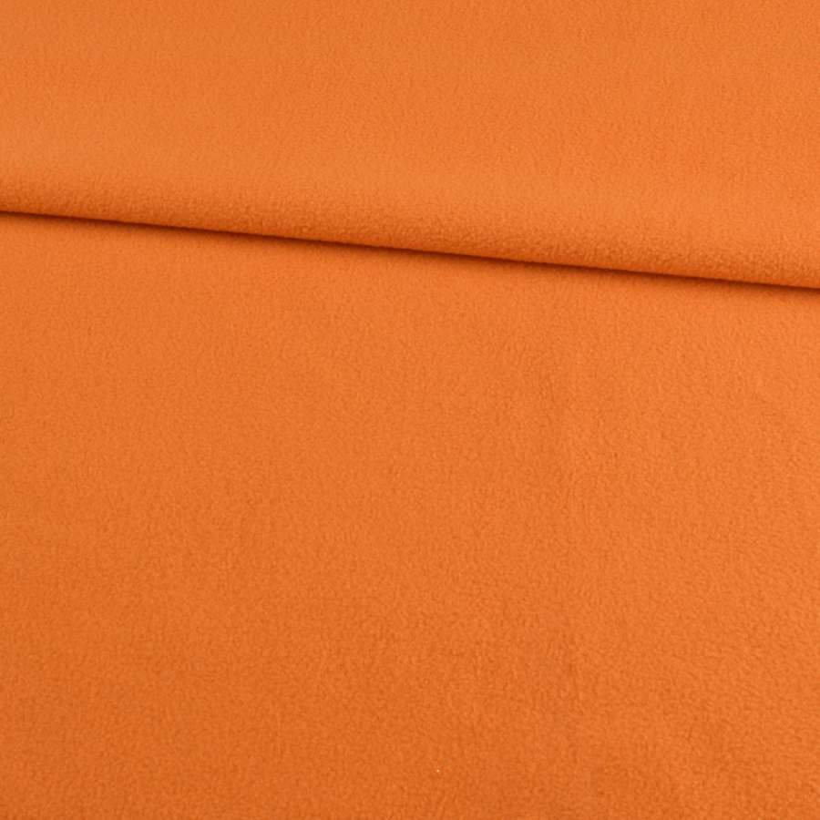 Фліс помаранчевий ш.160