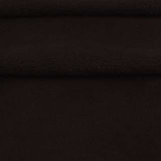Флис коричневый темный, ш.160