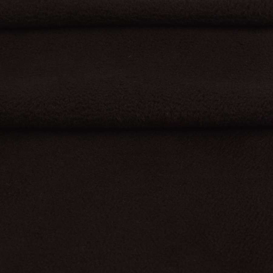 Флис коричневый темный, ш.160