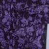 Фліс фиолетовий, бузкові квіти, ш.173