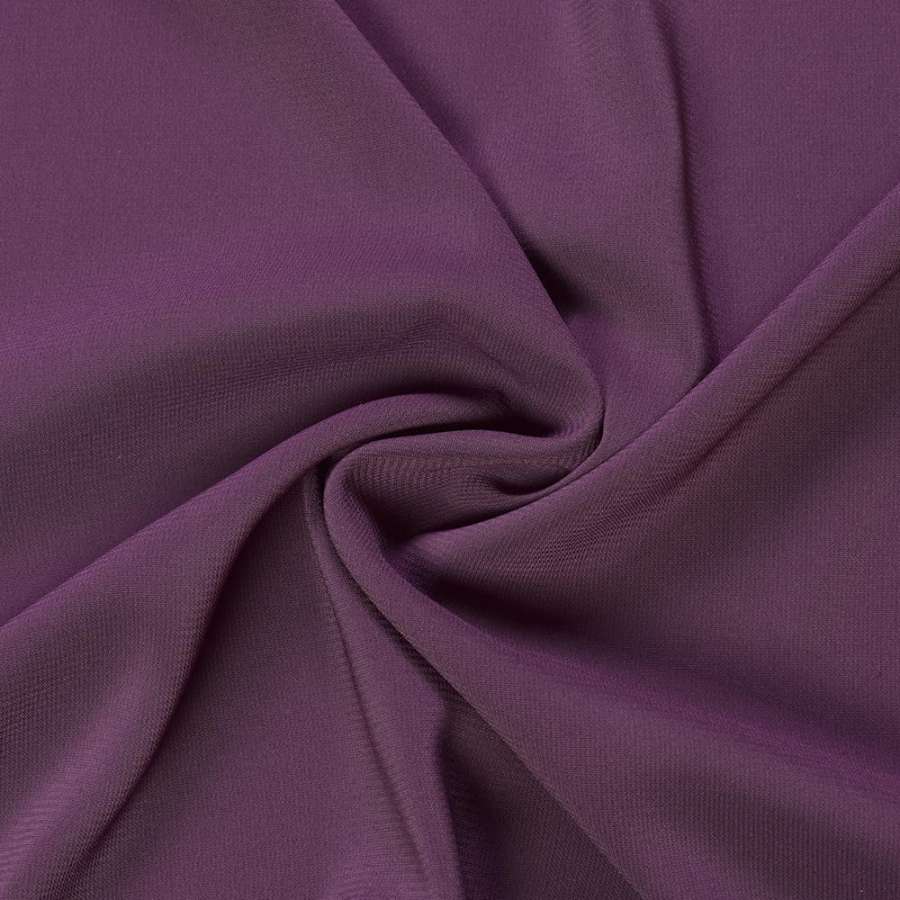 Шифон стрейч фиолетовый темный ш.150