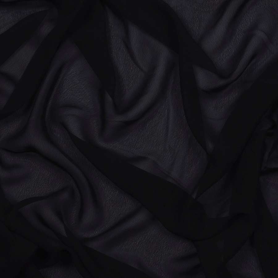 Шифон черный ш.150