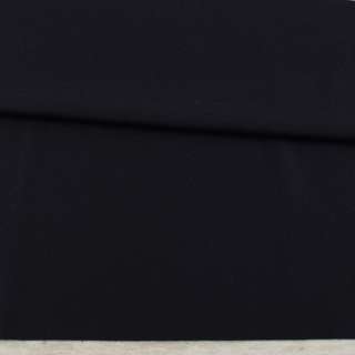 Шерсть костюмная стрейч GERRY WEBER черно-синяя ш.150