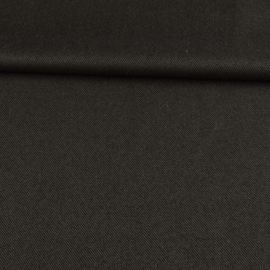 Шерсть костюмная оливковая темная, ш.158