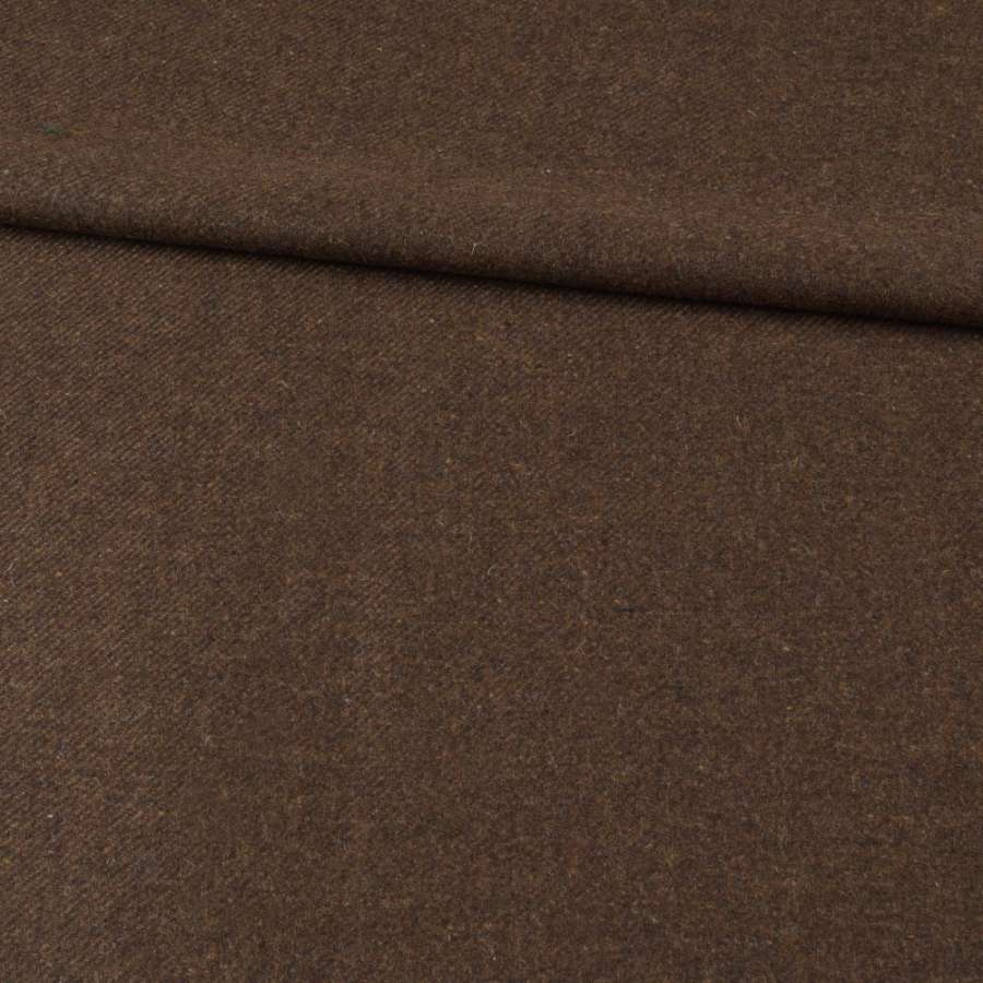 Кашемир костюмный оливково-коричневый, ш.150