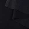 Шерсть костюмная стрейч с вискозой черная (2 сторона - блестящая), ш.143