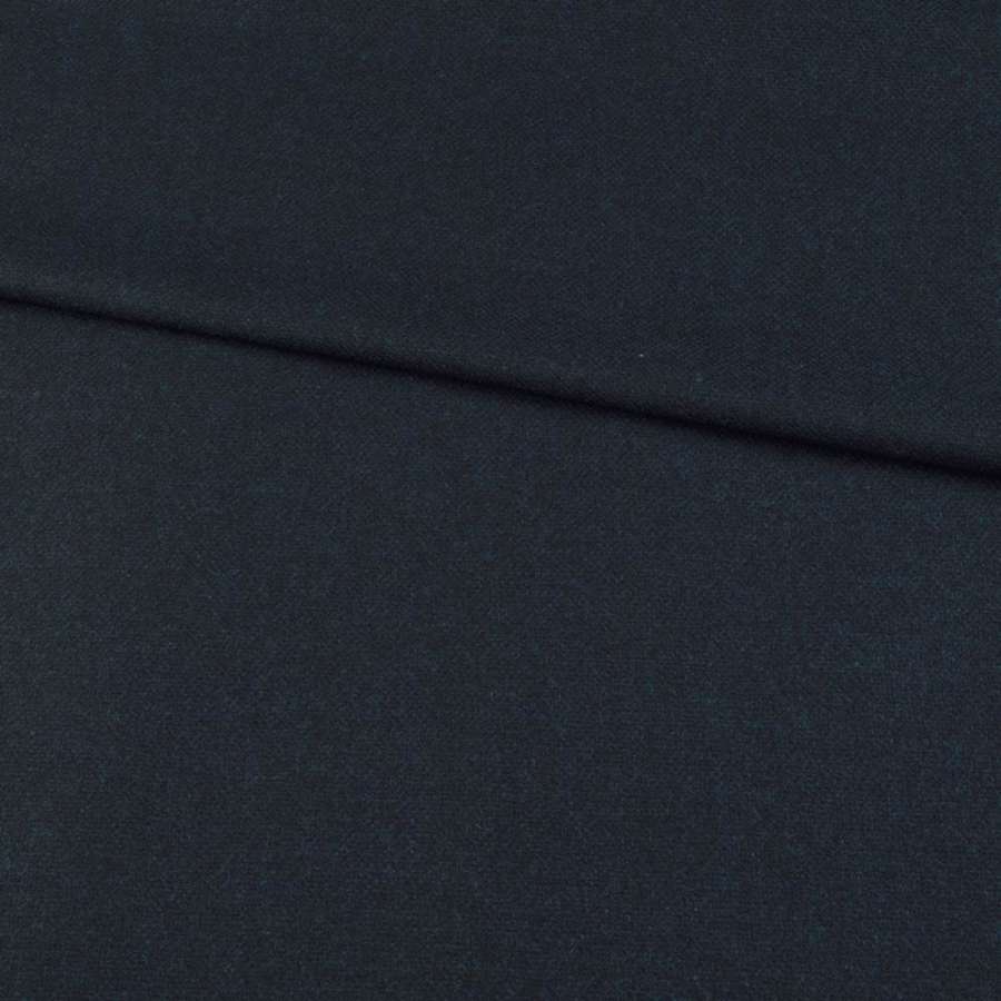 Шерсть костюмна синьо-чорна, ш.158