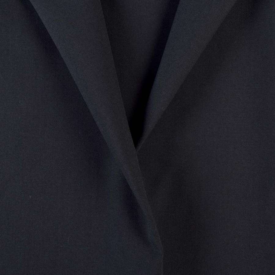 Шерсть костюмная синяя темная, ш.154