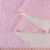 Коттон розовый в мелкие белые цветочки ш.150