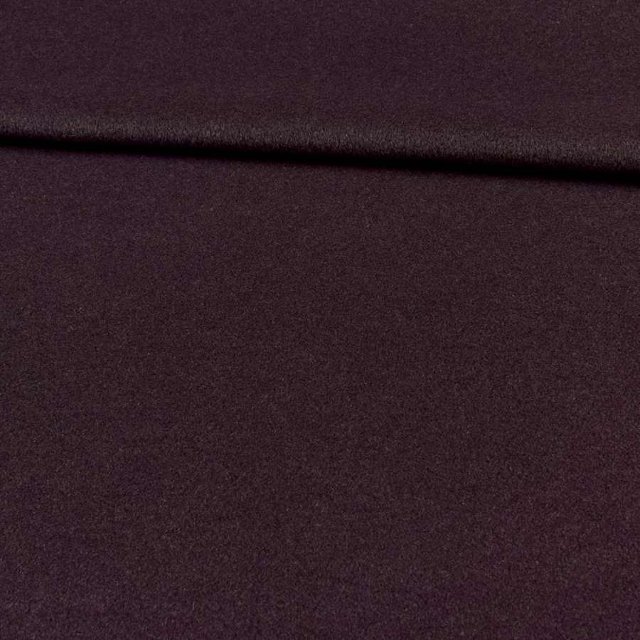 Шерсть пальтовая с ангорой Пьяченца Богнер фиолетовая, ш.150