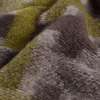 Пальтовый трикотаж Woolle Flausch узор геометрический коричнево-горчично-бежевый, ш.145